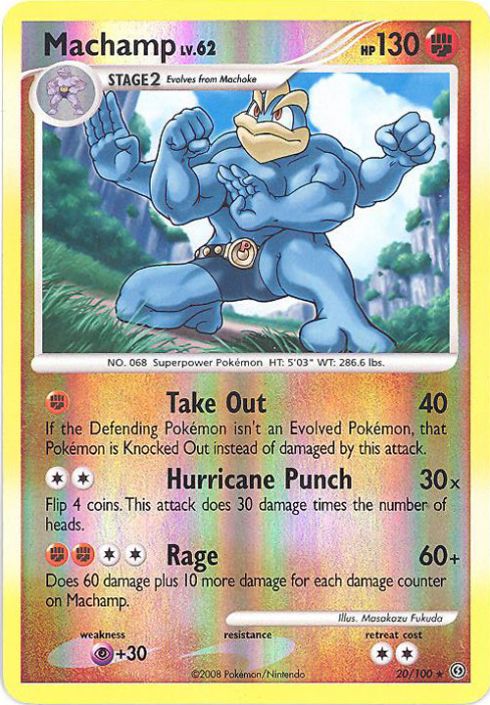 pokemon cards machamp Pokemon X & Y Evolutions Rare Holo Machamp #59