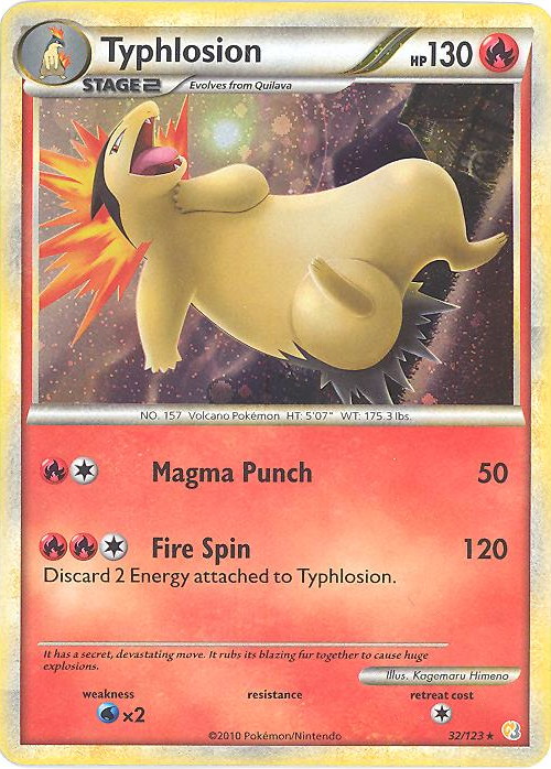 typhlosion pokemon card Typhlosion (17) main image 1
