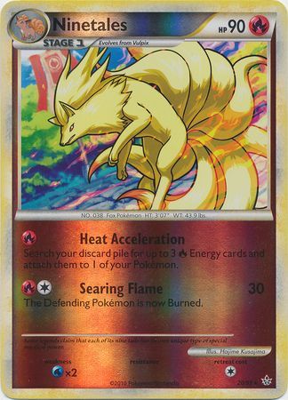 ninetales pokemon card holographic Ninetales 15/108 | Rare REVERSE HOLO Card | XY Evolutions main image 0