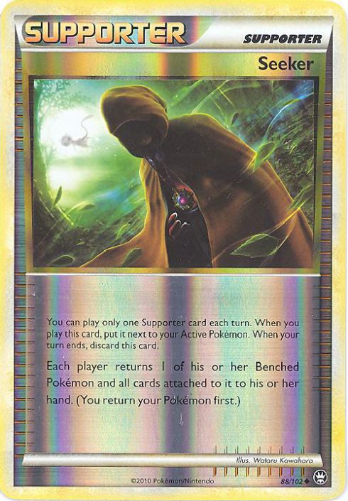 seeker pokemon card Pokemon Card - HS: Triumphant 88/102