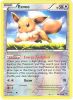 Pokemon Card - XY: Furious Fists 80/111 - EEVEE (reverse holo) (Mint)