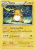 Pokemon Card - XY: BREAKthrough 49/162 - RAICHU (rare) (Mint)