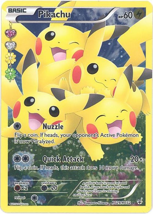 Pokemon Card - Generations RC29/RC32 - PIKACHU (full art holo-foil) (Mint): Sell2BBNovelties.com: Sell TY Beanie Babies, Action Figures, Barbies, Cards & Toys selling online Pokemon Card - Generations RC29/RC32 - PIKACHU (full art holo-foil) (Mint): Sell2BBNovelties.com: Sell TY Beanie Babies, Action Figures, Barbies, Cards & Toys selling online