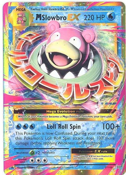Mega-Slowbro-EX - XY Evolutions Pokemon 27/108 Holo 