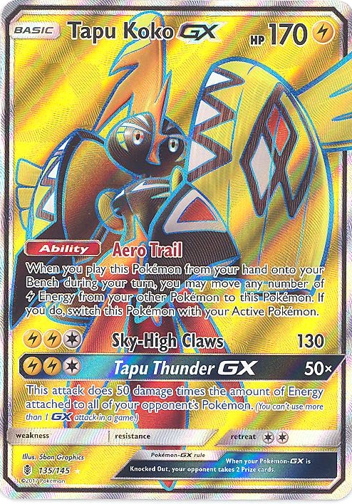 Pokémon TCG Deck Profile - Tapu Koko GX!