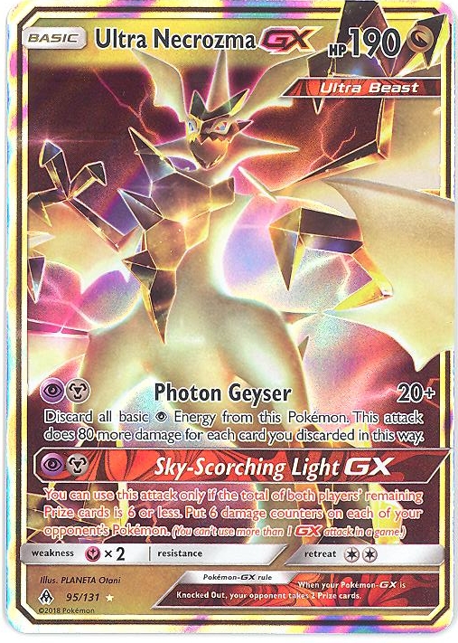 Ultra Necrozma-GX (Forbidden Light 95/131) – TCG Collector