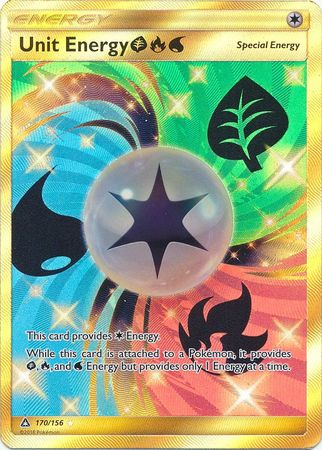 Pokemon Card - S&M: Ultra Prism 170/156 - UNIT ENERGY GFW (secret -  holo-foil) (Mint): Sell2BBNovelties.com: Sell TY Beanie Babies, Action  Figures, Barbies, Cards & Toys selling online