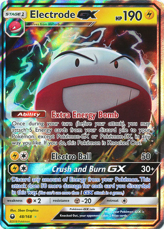pokemon electrode card Electrode (27/106) (Stamped) [EX: Emerald] main image 1