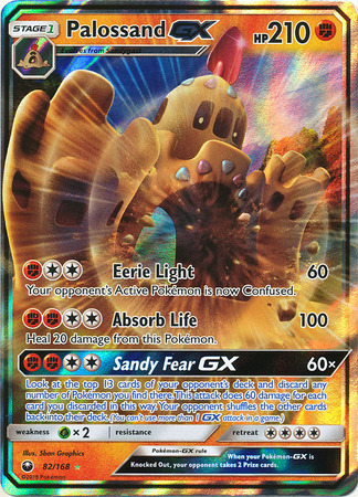 palossand pokemon card Pokemon Card Silver Tempest 100/195 Palossand Reverse Holo Uncommon *M –  Brokenvase Games main image 0
