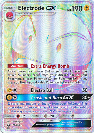 electrode pokemon card price Hisuian Electrode V - 172/196 Full Art Ultra Rare main image 1
