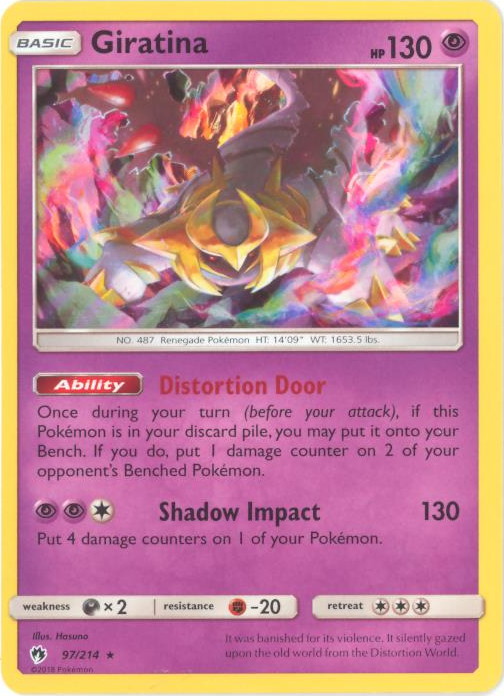 giratina pokemon cards Pokemon Card Giratina (Holographic)