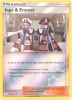 Pokemon Card - S&M: Team Up 144/181 - INGO & EMMET (reverse holo) (Mint)