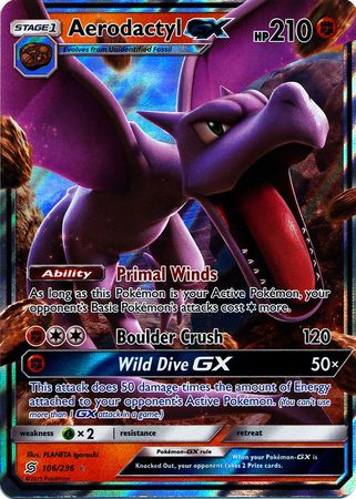 holographic aerodactyl pokemon card Amazon.com: Pokemon - Aerodactyl (1) - Fossil main image 0