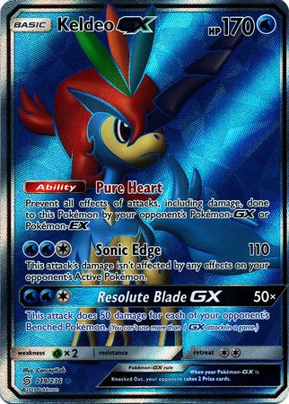 keldeo gx pokemon card Keldeo GX Full Art 219/236 DE – Deckshop.de main image 0