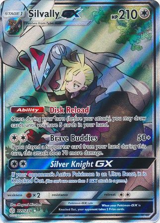 silvally pokemon card Silvally GX - 184/236 - Cosmic Eclipse main image 0
