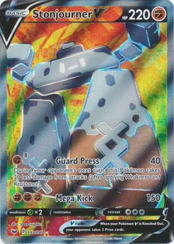 stonjourner pokemon card value Amazon.com: Pokemon - Stonjourner SV075/SV122 - Shining Fates - Shiny Vault main image 0