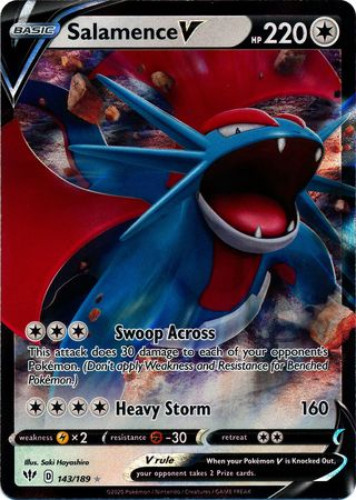 pokemon sword and shield darkness ablaze rare cards Crobat V - SWSH03: Darkness Ablaze [ULTRA RARE]