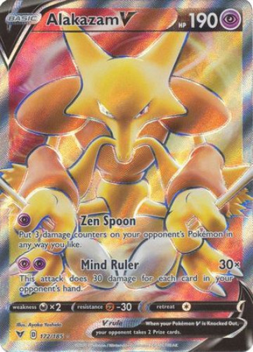  Pokemon - Alakazam (2) - Mysterious Treasures - Holo