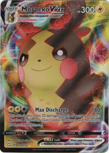 Pokemon Card Shining Fates 038 072 Morpeko Vmax Ultra Rare Holo Mint Sell2bbnovelties Com Sell Ty Beanie Babies Action Figures Barbies Cards Toys Selling Online
