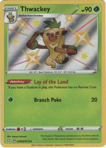 thwackey pokemon card Pokemon - HGSS - Unleashed main image 0