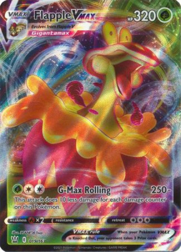 flapple pokemon card Flapple VMAX - 019/163 - Ultra Rare - Pokemon Singles Sword & Shield Sets Battle Styles