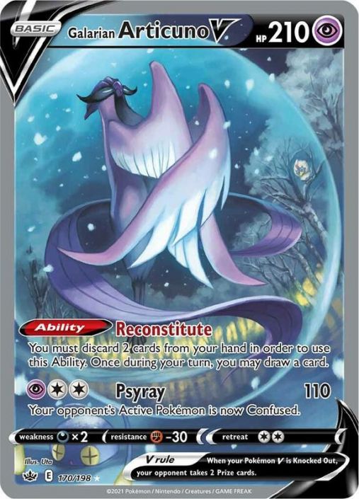 articuno pokemon card full art JP 072/070 PSA 10 Ultra Rare Retreat cost Articuno Full Art