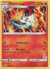 Pokemon Card - S&S: Chilling Reign 024/198 - VOLCARONA (#27 CINDERACE STAMPED) (rare) (Mint)