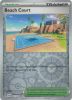 Pokemon Card - Scarlet & Violet 167/198 - BEACH COURT (reverse holo) (Mint)