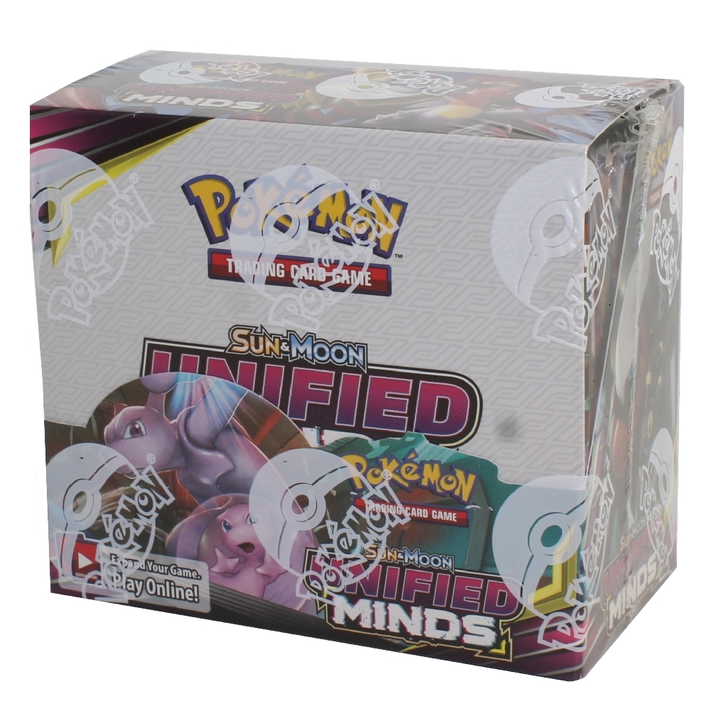 Pokemon TCG Sun and Moon Unified Minds Booster Box 36 Booster Packs 