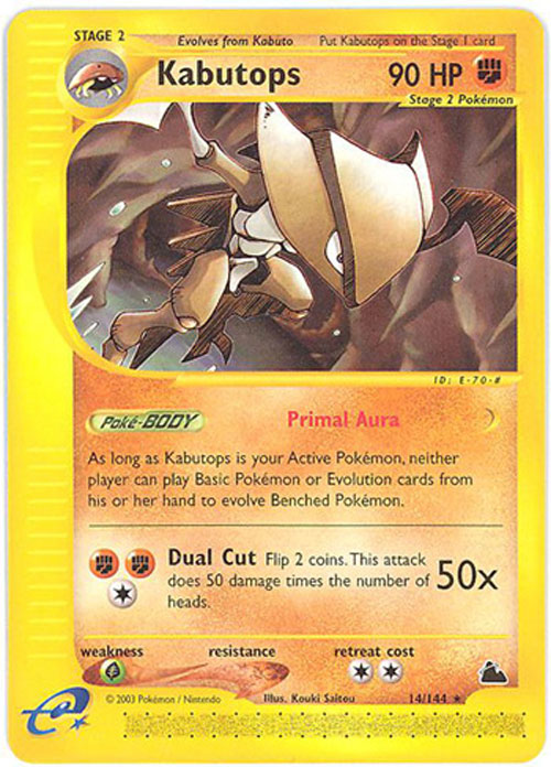 rare kabutops card Pokemon Scarlet & Violet 151 #141 Advent of Arceus Singles Kabutops ex Holo Rare 97/100