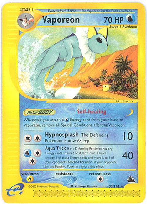 skyridge pokemon cards Complete set : r/PokemonTCG Pokemon Card - Skyridge 33/144