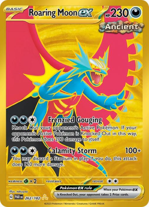 Rare Moon Legendary Pokemon With Name Pokemon Card S&V: Paradox