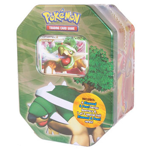 Pokemon EX - 2007 Collectors Tin Set - TORTERRA (New):  Sell2BBNovelties.com: Sell TY Beanie Babies, Action Figures, Barbies, Cards  & Toys selling online
