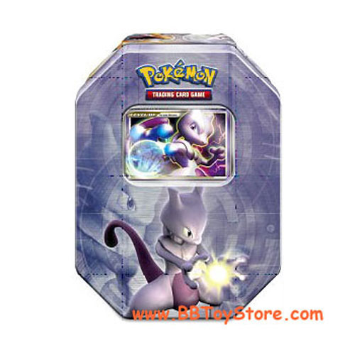 Pokemon DP - 2008 Collectors Tin Set - MEWTWO (New): Sell2BBNovelties.com:  Sell TY Beanie Babies, Action Figures, Barbies, Cards & Toys selling online