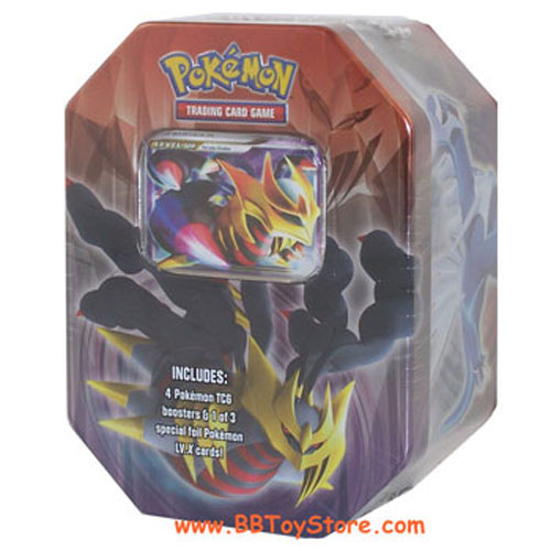 Pokemon Platinum - 2009 Collectors Tin Set - GIRATINA (New):  Sell2BBNovelties.com: Sell TY Beanie Babies, Action Figures, Barbies, Cards  & Toys selling online
