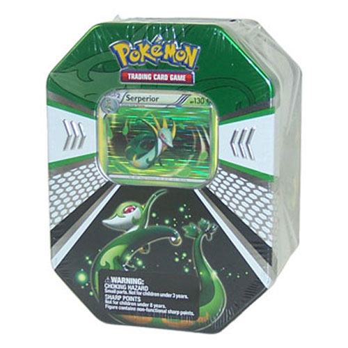 Pokemon Black & White - 2011 Collectors Tin Set - SERPERIOR (New): Sell2BBNovelties.com: Sell TY Beanie Babies, Action Figures, Barbies, Cards & Toys selling online Pokemon Black & White - 2011 Collectors Tin Set - SERPERIOR (New): Sell2BBNovelties.com: Sell TY Beanie Babies, Action Figures, Barbies, Cards & Toys selling online