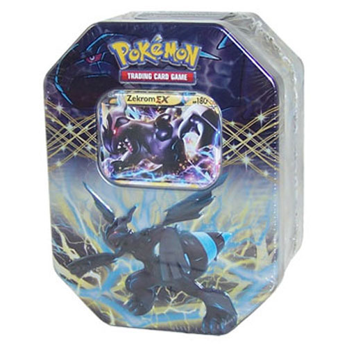 Pokemon Cards - Zekrom EX Tin Opening