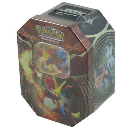 Pokemon XY Legends of Kalos - 2014 Collectors Tin Set - DELPHOX EX (New):  Sell2BBNovelties.com: Sell TY Beanie Babies, Action Figures, Barbies, Cards  & Toys selling online