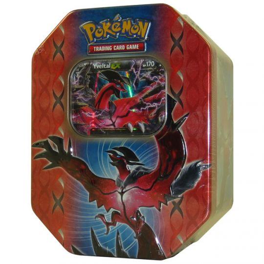 Pokemon XY Legends of Kalos - 2014 Collectors Tin Set - YVELTAL EX