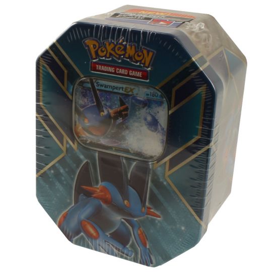 Pokemon XY - 2015 Collectors Tin Set - Hoenn Power - SWAMPERT EX (New):  Sell2BBNovelties.com: Sell TY Beanie Babies, Action Figures, Barbies, Cards  & Toys selling online