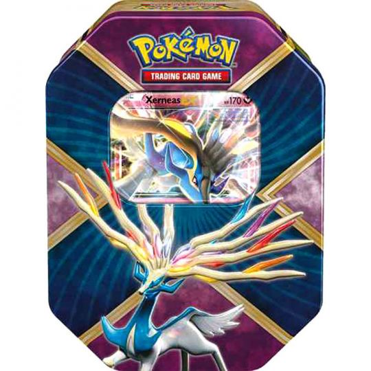 Pokemon XY - 2016 Collectors Tin Set - Shiny Kalos Tin - XERNEAS EX (New):  Sell2BBNovelties.com: Sell TY Beanie Babies, Action Figures, Barbies, Cards  & Toys selling online