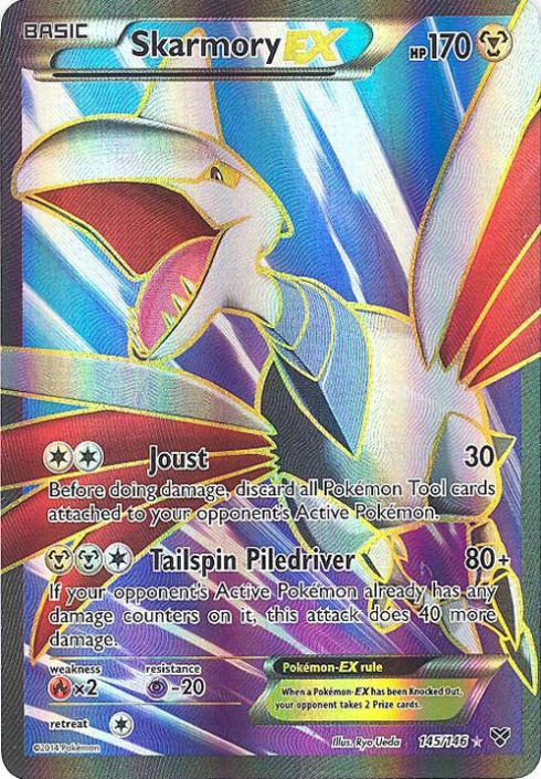 Pokemon Card - XY 145/146 - SKARMORY EX (full art holo) (Mint): Sell2BBNovelties.com: Sell TY Beanie Babies, Action Figures, Barbies, Cards & Toys selling online Pokemon Card - XY 145/146 - SKARMORY EX (full art holo) (Mint): Sell2BBNovelties.com: Sell TY Beanie Babies, Action Figures, Barbies, Cards & Toys selling online