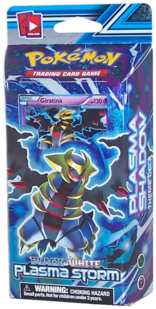 Pokemon Cards - BW: Plasma Storm - Theme Deck - PLASMA SHADOW (New):  Sell2BBNovelties.com: Sell TY Beanie Babies, Action Figures, Barbies, Cards  & Toys selling online