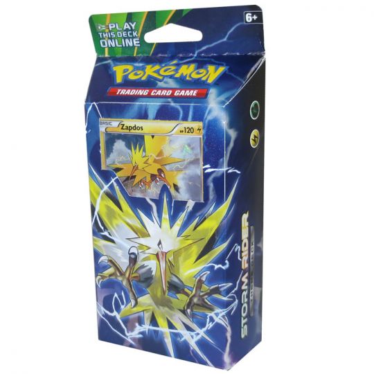 Pokemon Cards - XY: Roaring Skies - Theme Deck - STORM RIDER (Zapdos)  (New): Sell2BBNovelties.com: Sell TY Beanie Babies, Action Figures,  Barbies, Cards & Toys selling online