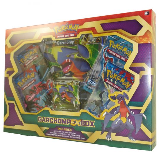 Pokemon Cards GARCHOMP EX BOX (1 Holo, Jumbo Card, Boosters) (New)