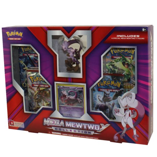 Pokemon Cards - MEGA MEWTWO Y EX BOX (Red) (1 Figure, 1 Foil, 4 Packs)  (New): Sell2BBNovelties.com: Sell TY Beanie Babies, Action Figures,  Barbies, Cards & Toys selling online