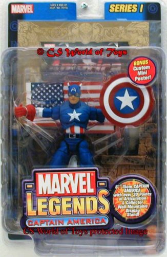 marvel legends captain america series 1