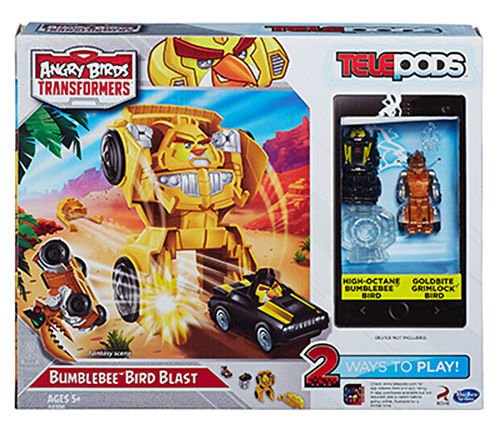 angry birds transformers telepods bumblebee
