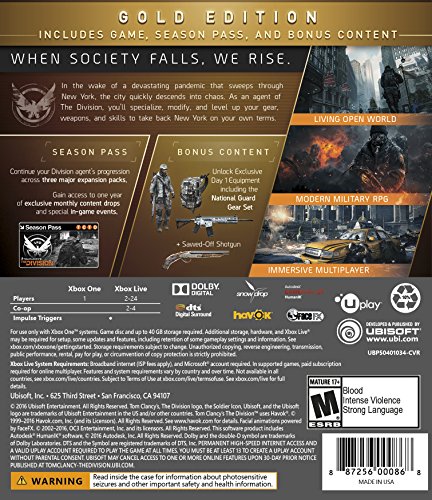 Xbox One Game Tom Clancy S The Division Gold Edition Sell2bbnovelties Com Sell Ty Beanie Babies Action Figures Barbies Cards Toys Selling Online Xbox One Game Tom Clancy S The Division Gold Edition Sell2bbnovelties Com Sell Ty Beanie Babies Action Figures Barbies Cards Toys Selling Online
