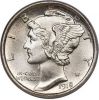 U.S. Coin: 1916 to 1945 - DIME MERCURY (Grade: Good or better)